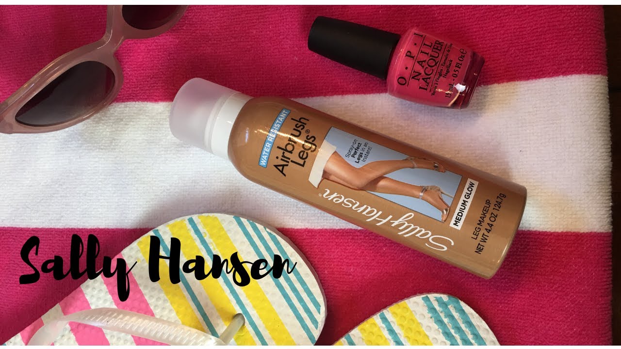 Sally Hansen Airbrush Legs Tutorial & Review