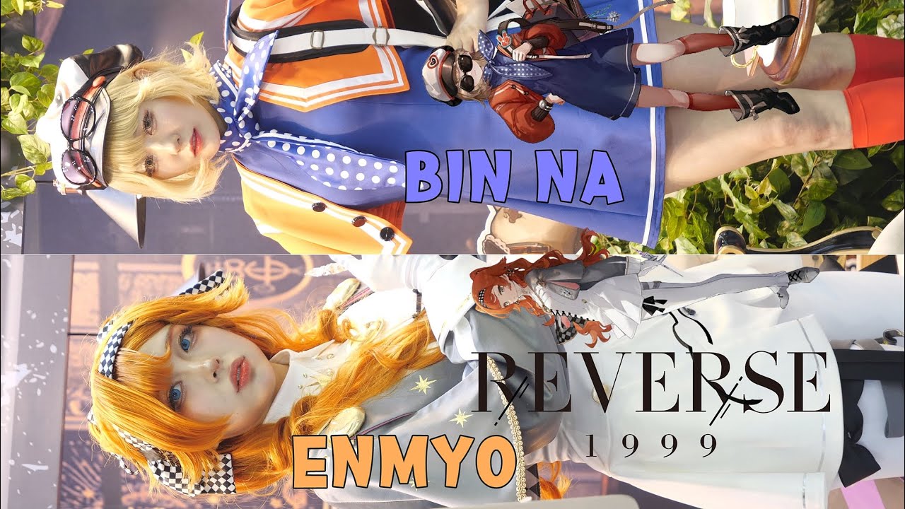 231116 Cosplayer 은묘 & 빈나 - 하오플레이 리버스 1999 소네트 & 레굴루스 [지스타 2023 G-STAR GAME SHOW] 직캠