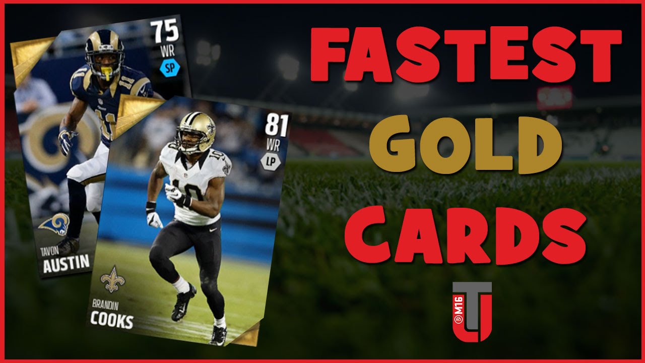 MUT 16 | The Fastest Gold Cards In Ultimate Team