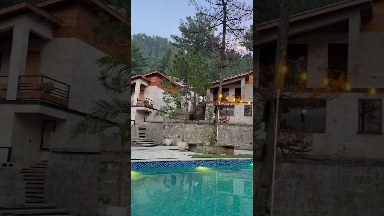 Pool-facing cottages Holiday Country Club Murree - Where peace has a home #holidaycountryclubmurree