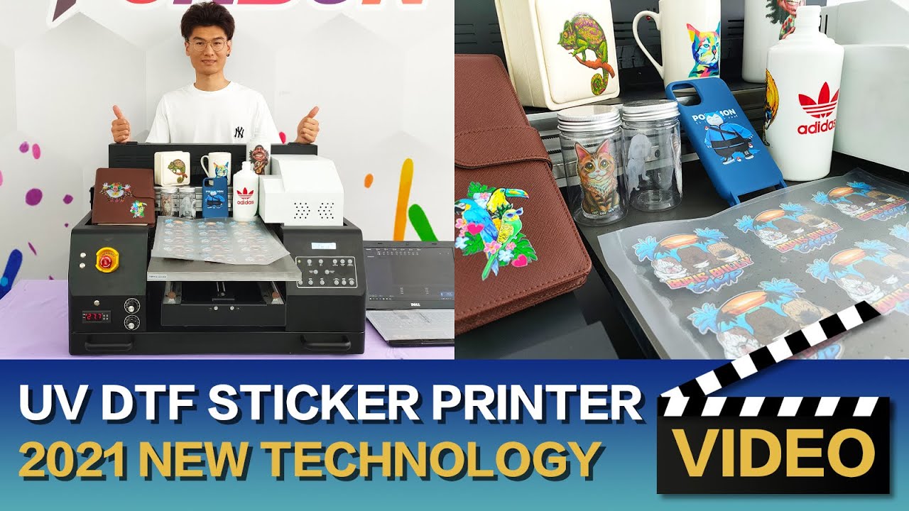 Funsun UV DTF Sticker Printer 2021 Nouvelle technologie！