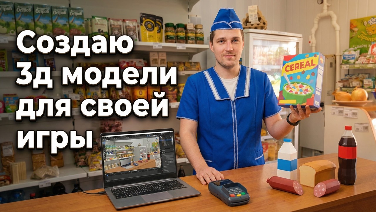 Создаем 3д модели дальше №223