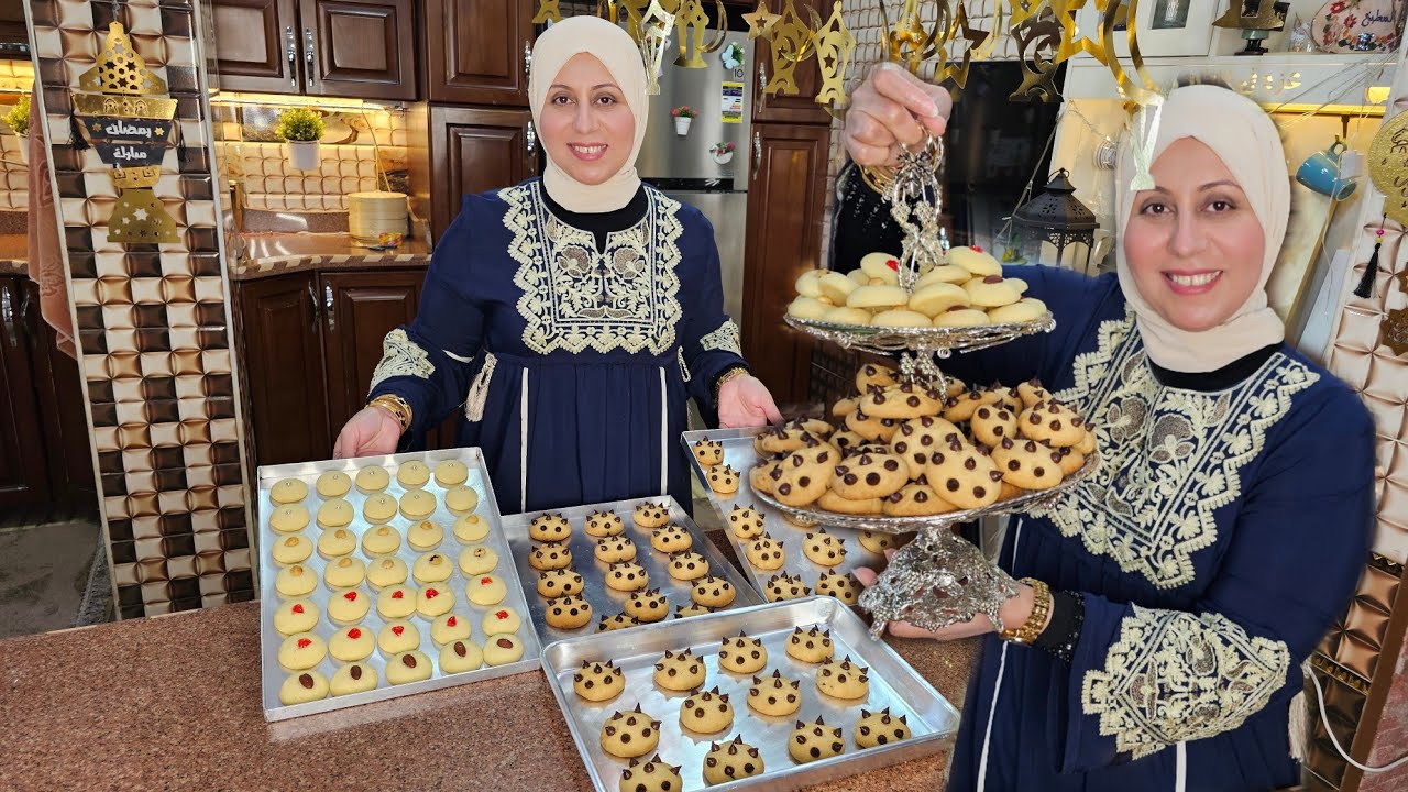 جهزي أجمل نواعم للعيد في ساعة واحدة وبعجينة واحدة اعملي نوعين وأملي بيها الشيالة وفرحي البيت كله 🥰