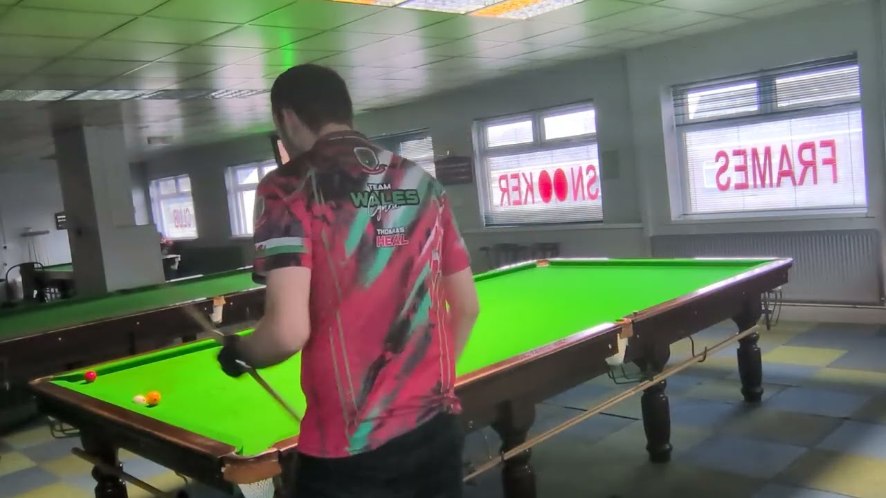Thomas Heal 102 Break at English Billiards - Top of the table Play