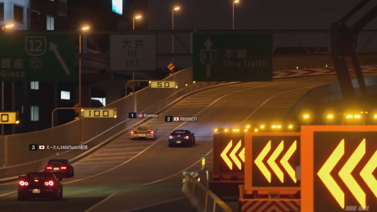 Gran Turismo 7 F50 vs 2 R34s vs Devil Z 