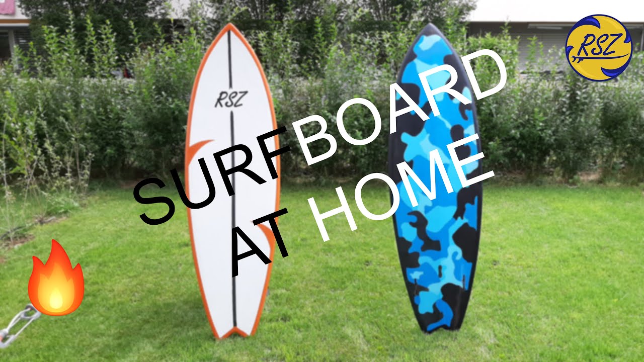 Shaper un surf chez soi - DIY surfboard project