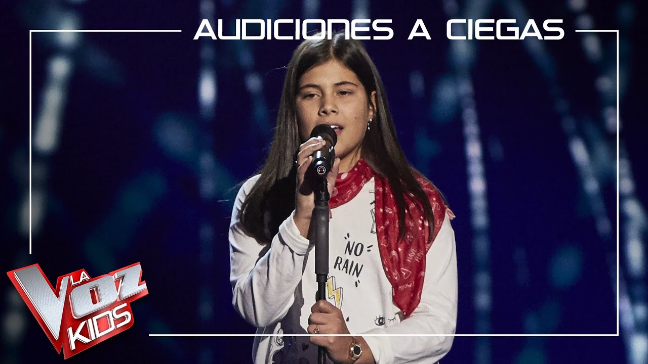 Candela San Juan canta 'Con la miel en los labios' | Audiciones a ciegas | La Voz Kids Antena 3 2021