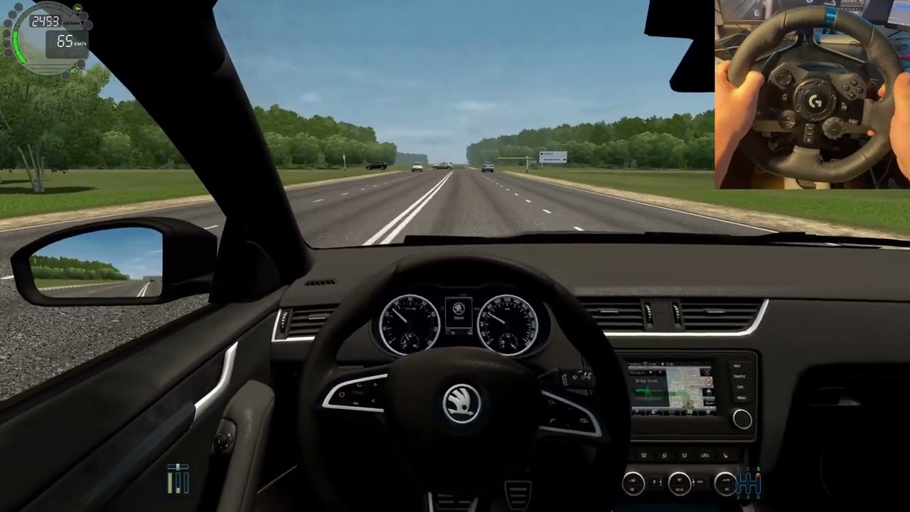 City Car Driving -- Skoda Octavia RS