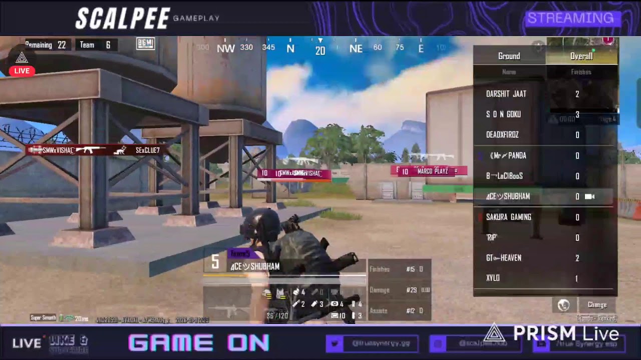 Live streaming of TrueSynergY ESP
