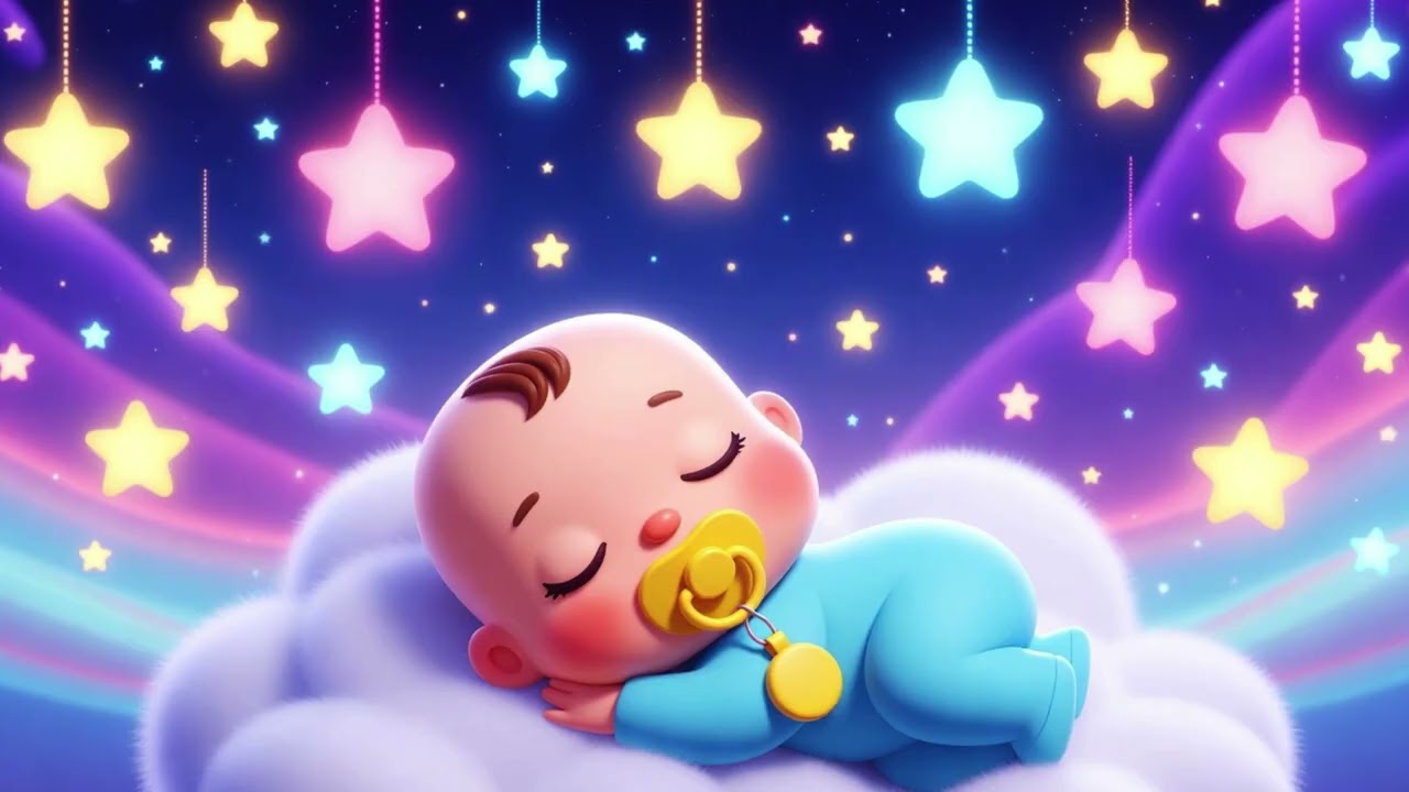 Hush and Twinkle Lullaby  | Gentle Night Sky Song for Babies & Toddlers | Sleepy Time Lullaby