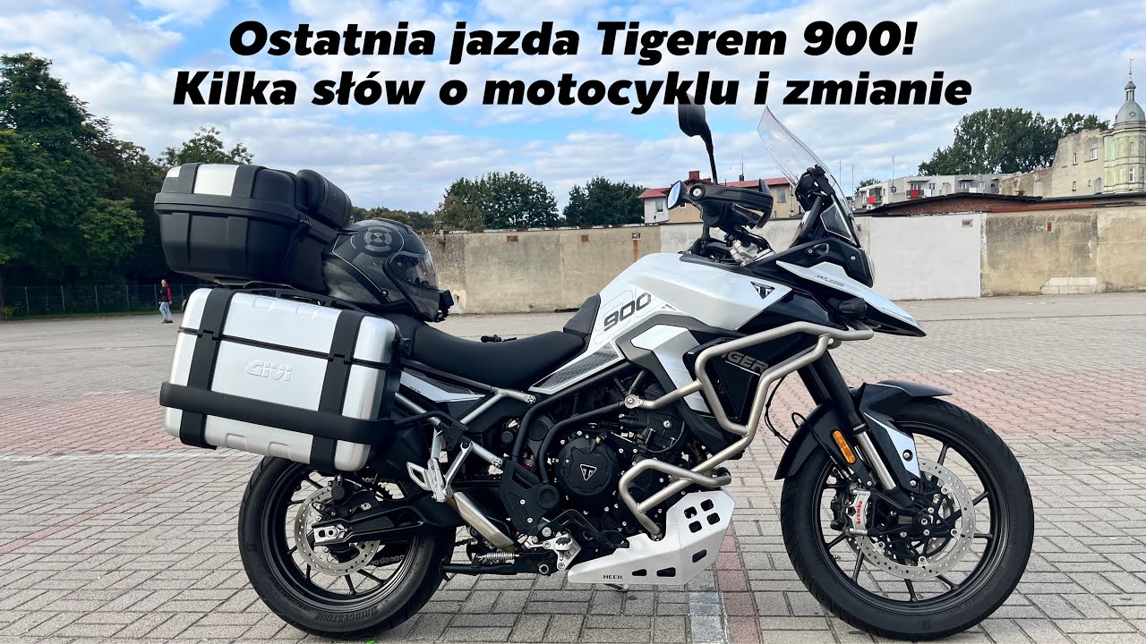 Ostatnia jazda Triumph Tiger 900 GT Pro! Kilka słów o motocyklu i o samej zmianie…