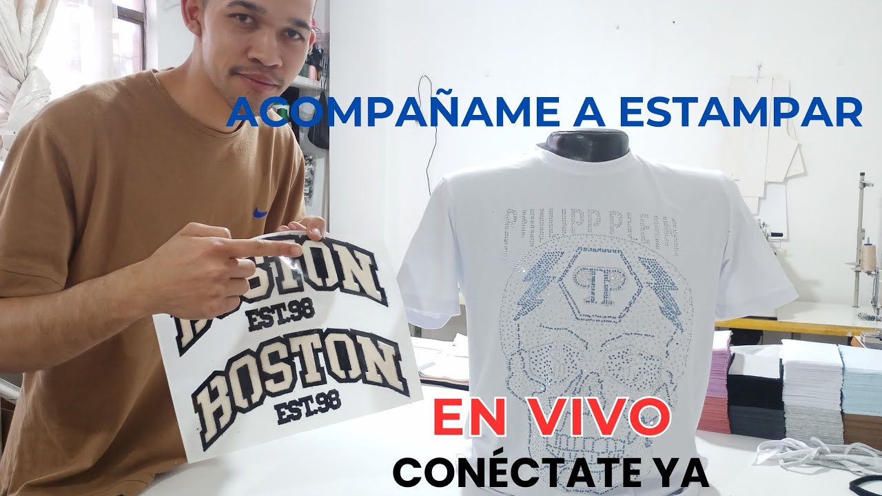 Acompañame a estampar ✂️ En vivo: Confeccionando paso a paso – Mira cómo lo hago