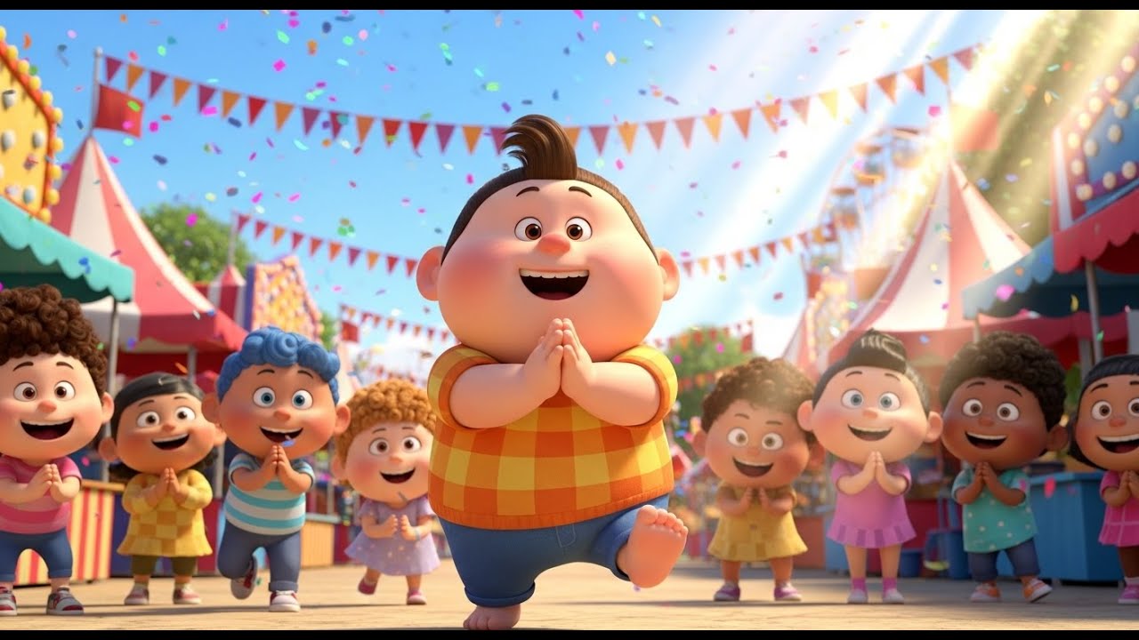 **Babloo Dabloo Bear Fun Fair 🎡🐻 | Super Happy Kids Dance & Play Nursery Rhyme for Toddlers