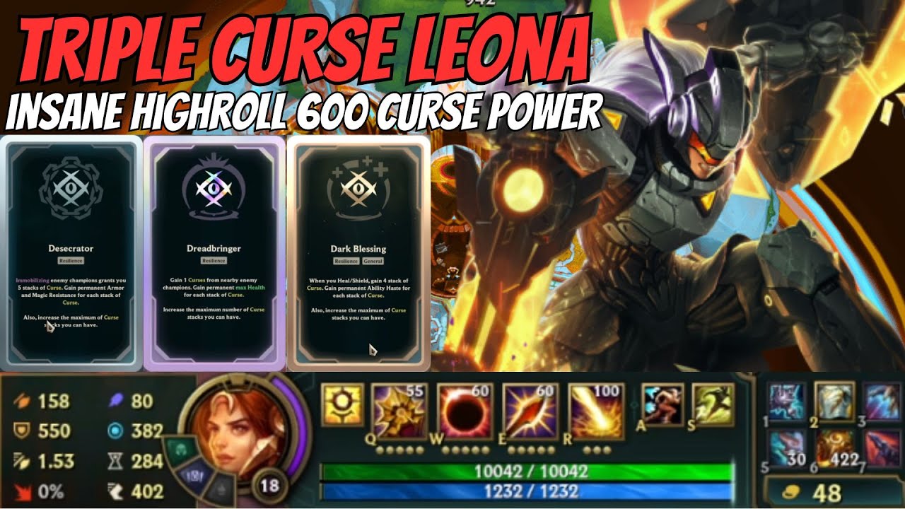 600 CURSE POWER Triple Curse Leona!!! Who Can Beat This?