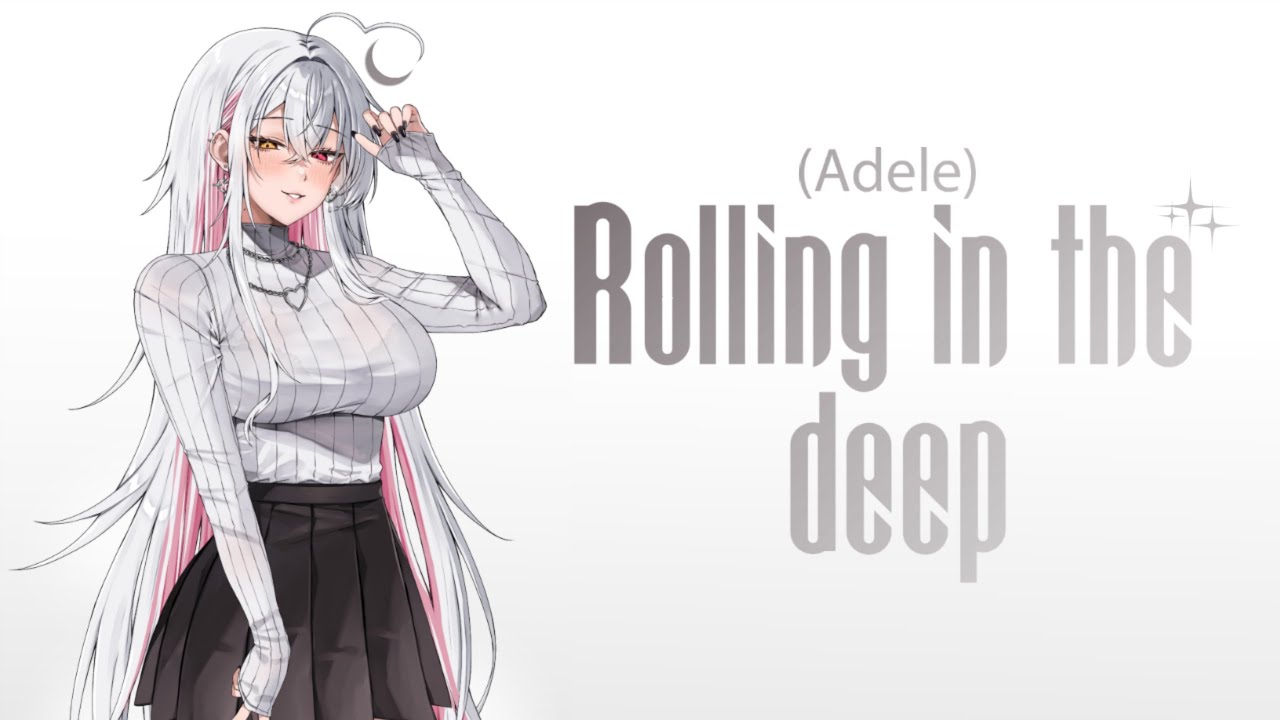 Nightcore ⟿ Rolling in the deep (sped up) (lyrics)