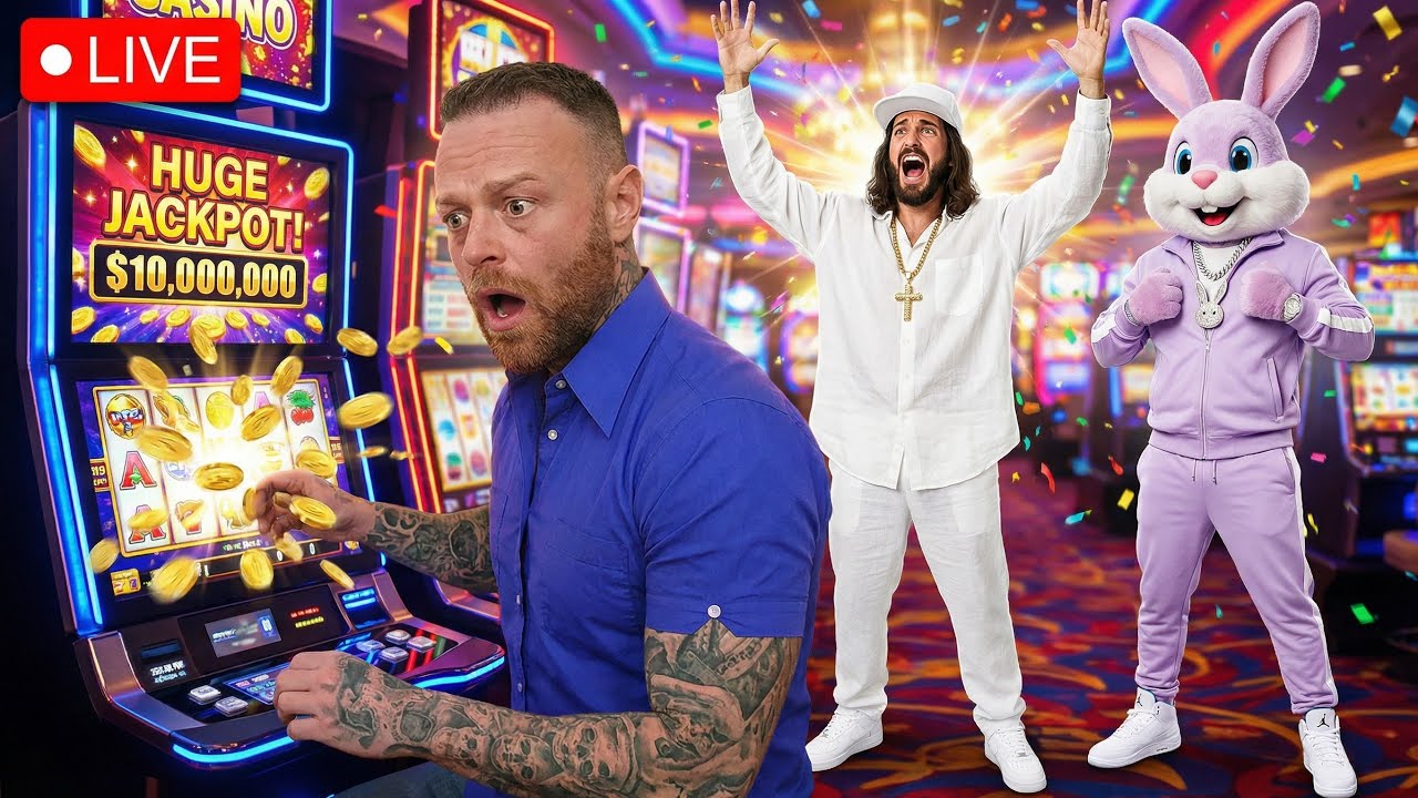 LIVE Slots! Spins & Sins, Am I Forgiven?