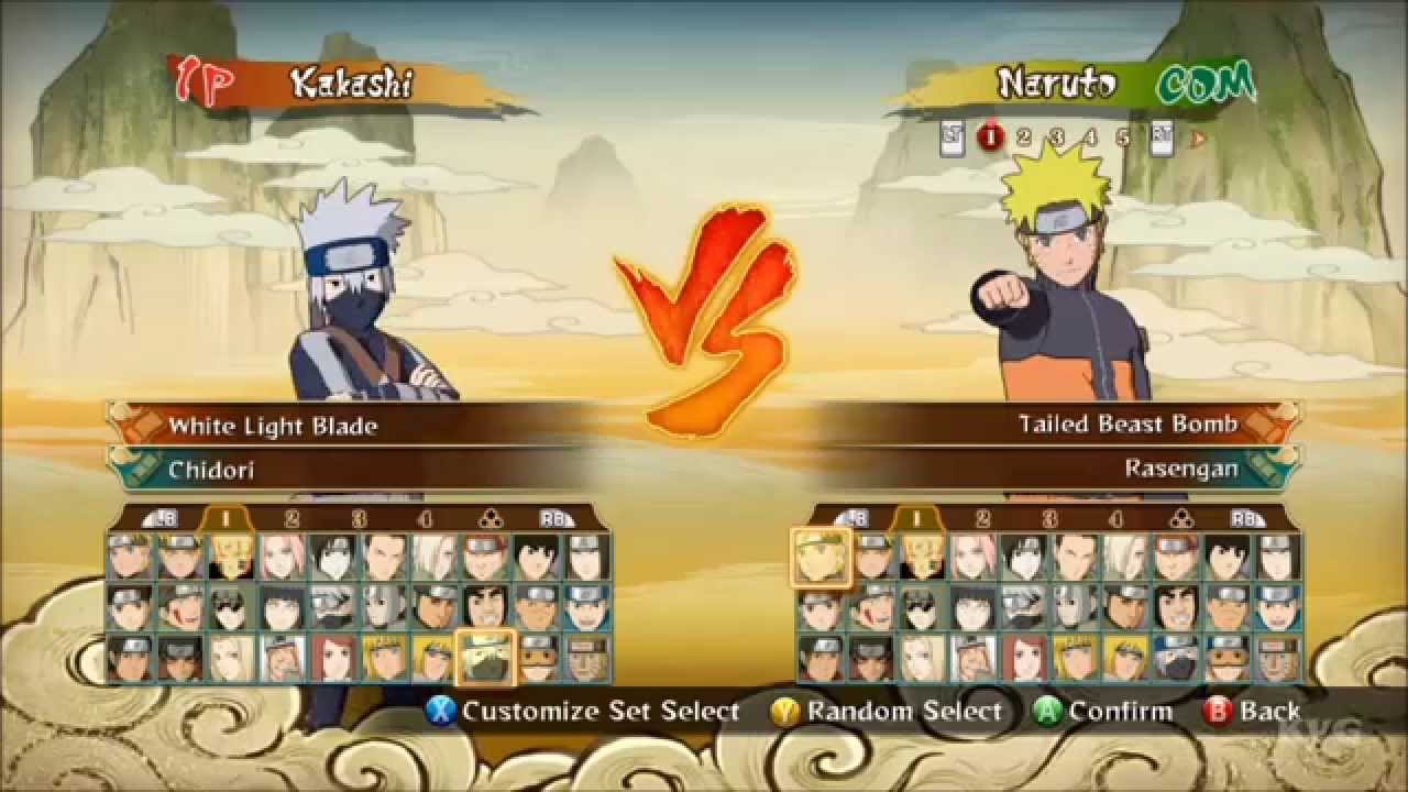 Naruto Shippuden: Ultimate Ninja Storm Revolution - All Characters | List [HD]
