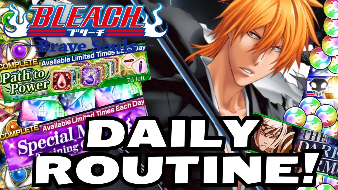 Вот что я делаю каждый день в Bleach Brave Souls