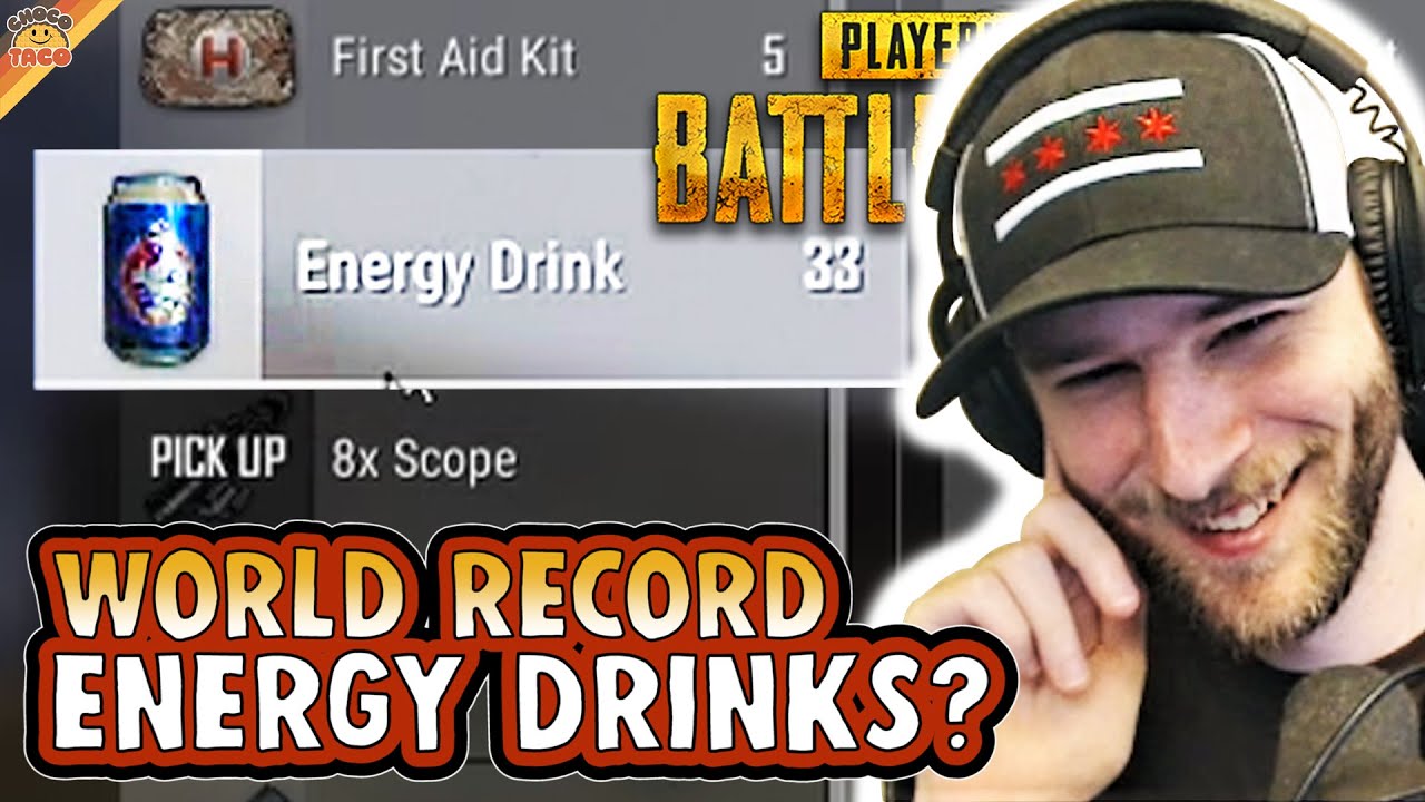 World Record Number of Energy Drinks? ft. Swagger - PUBG Duos Gameplay