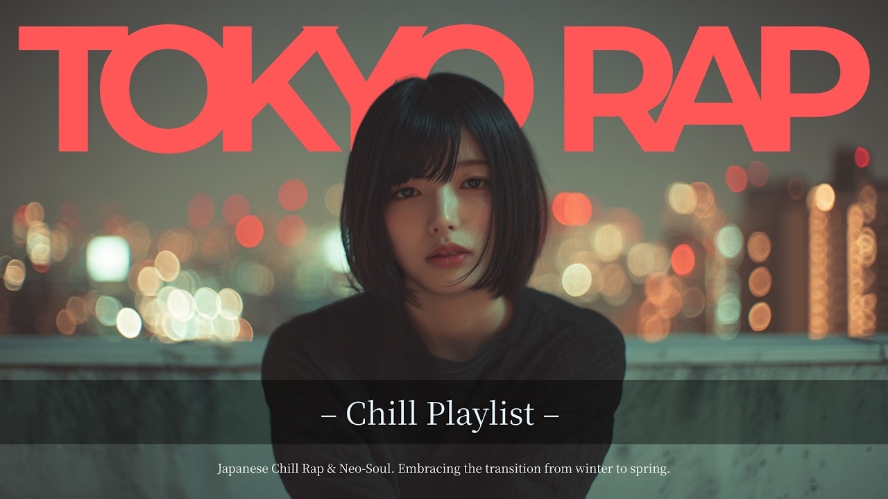 Tokyo Chill Rap | Neo-Soul Night Mix🌙 | 『Quiet night, budding heart.』