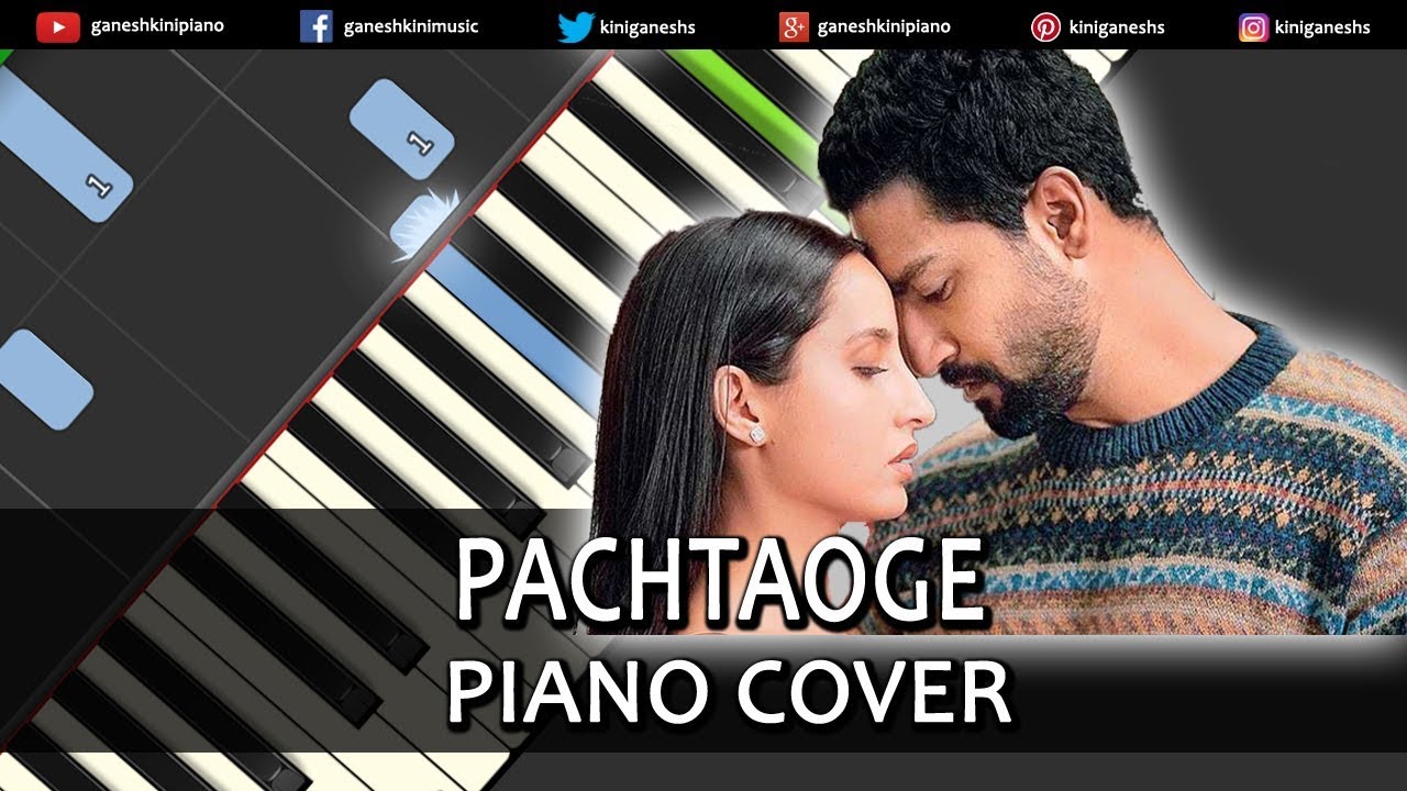 Pachtaoge Song Arijit Singh | Piano Cover Chords Instrumental By Ganesh Kini