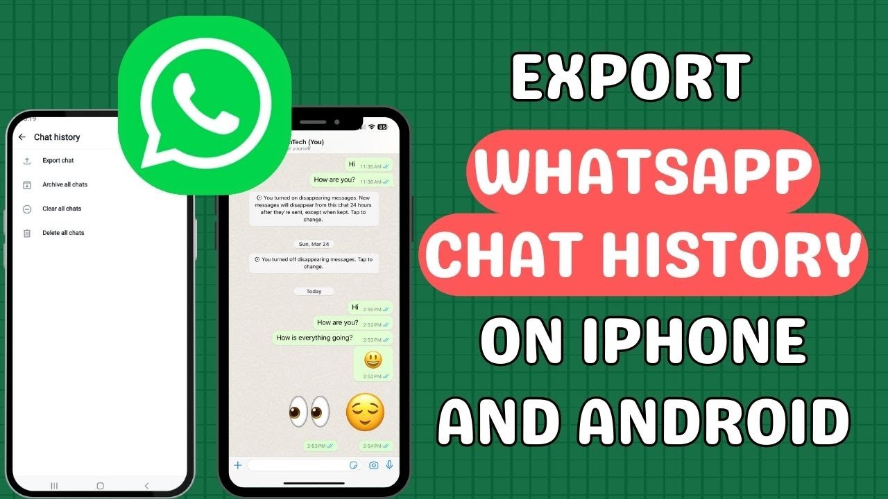 Как экспортировать историю чатов WhatsApp на iPhone и Android
