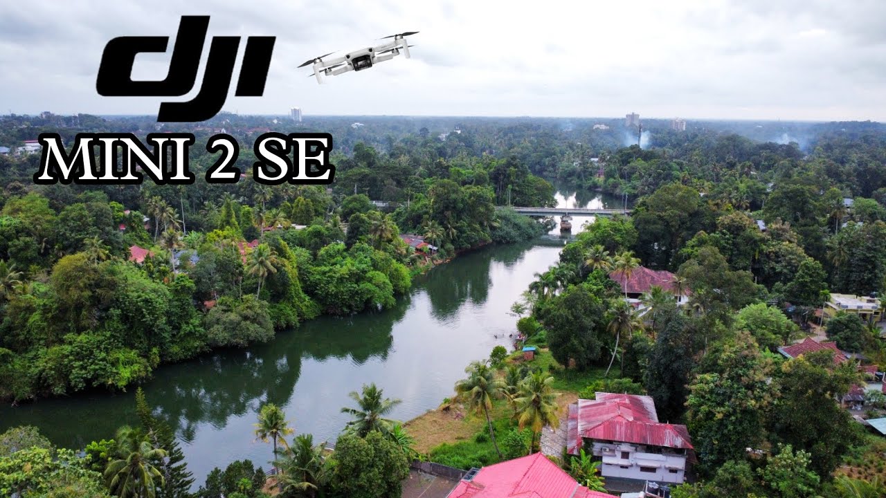 Meenachil River near Kottayam Town, DJI MINI 2 SE, Footage