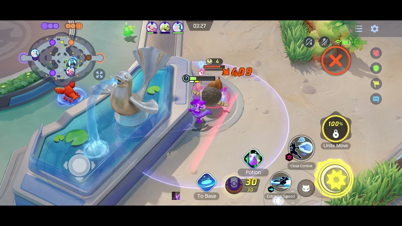 Pokémon Unite Quick Battle Of Full-Fury Battle in Mer Stadium Lucario Part 1 I 2026 I Game on I