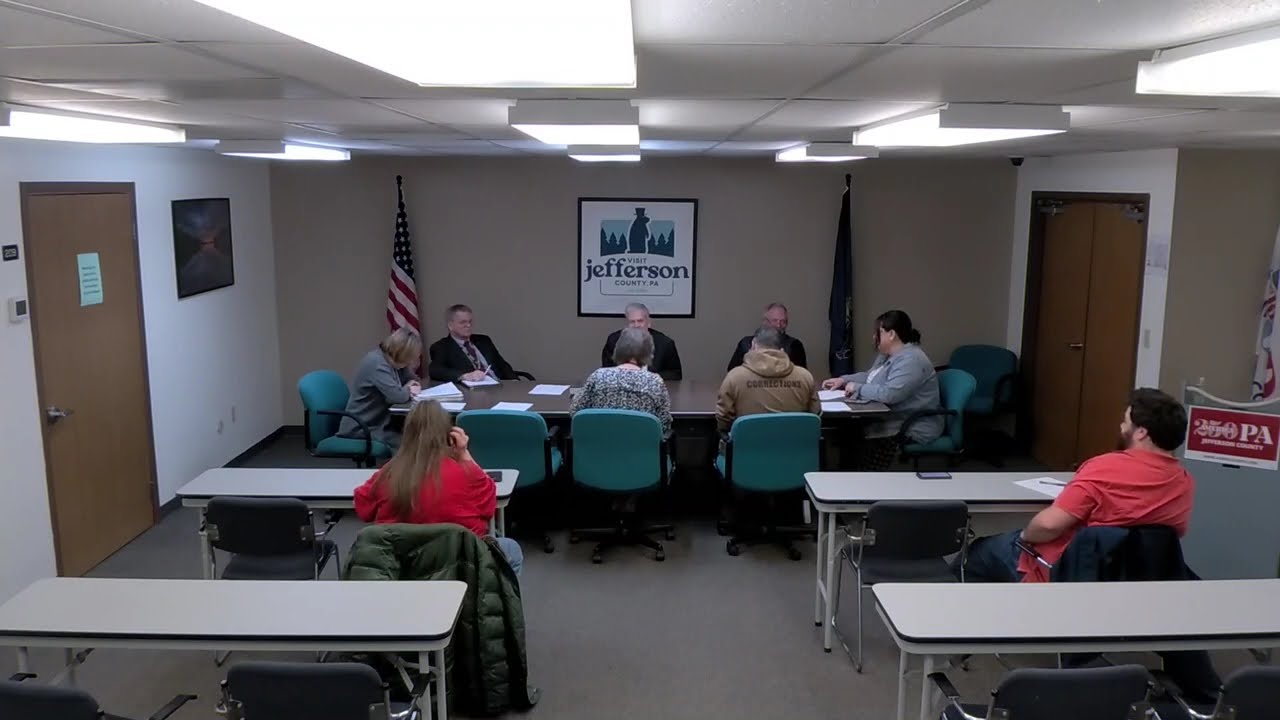 Jefferson County of PA Jail Board Meeting 2-24-2026
