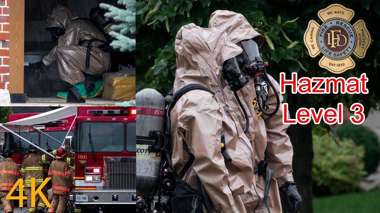 Hazmat Level 3 - London Fire, 164 Hesketh St., 09/01/2019