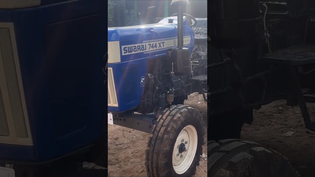 Swaraj 744 xt ರಿವ್ಯೂ ಇನ್ ಕನ್ನಡ #ಕರ್ನಾಟಕ 🚜 #challengingstardarshan #kannada #ರಾಶಿ #swaraj744 #swaraj