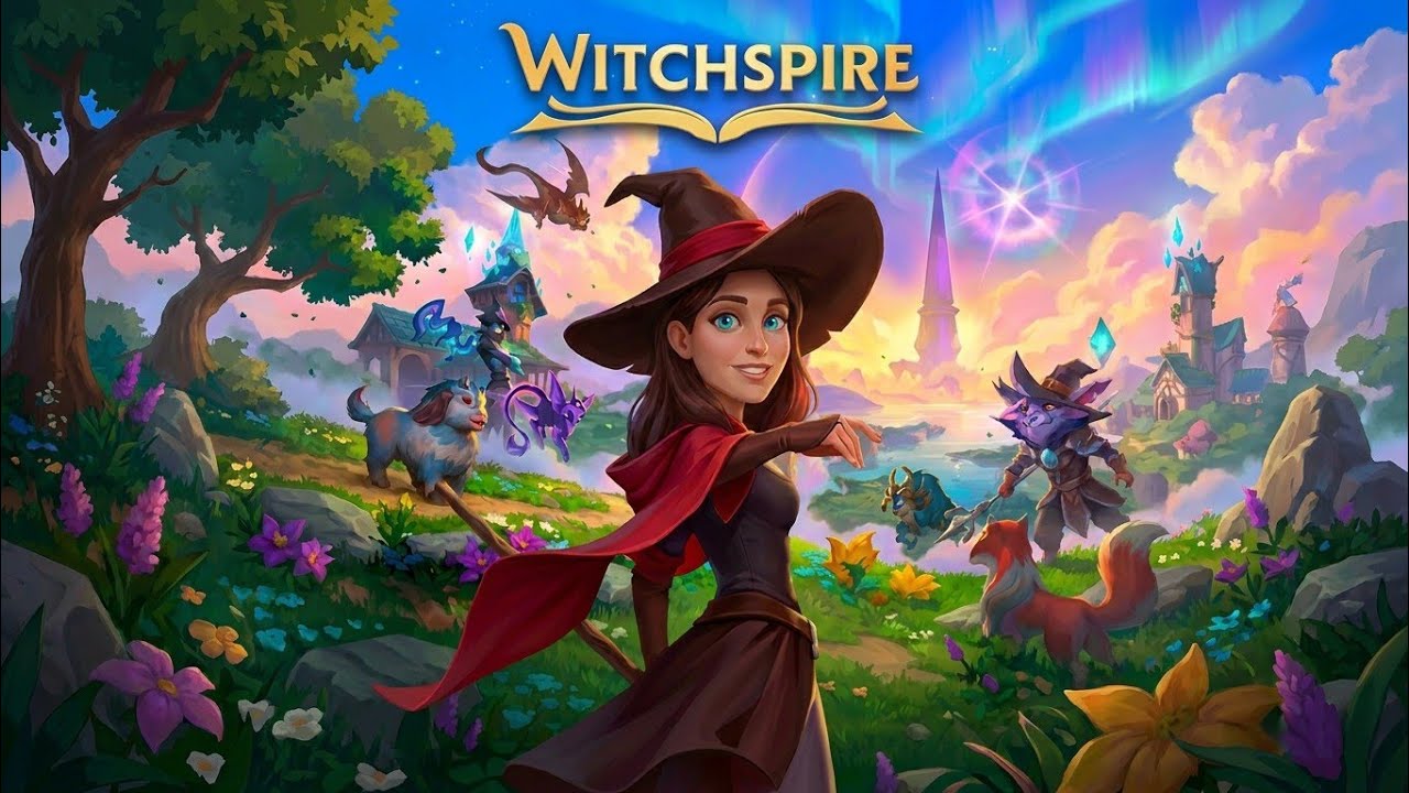 First look at the New playtest of witchspire 🧙‍♀️🪄