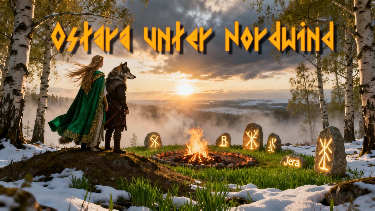 Ostara unter Nordwind | Epischer nordischer Frühlingshymnus über Erwachen und Neubeginn