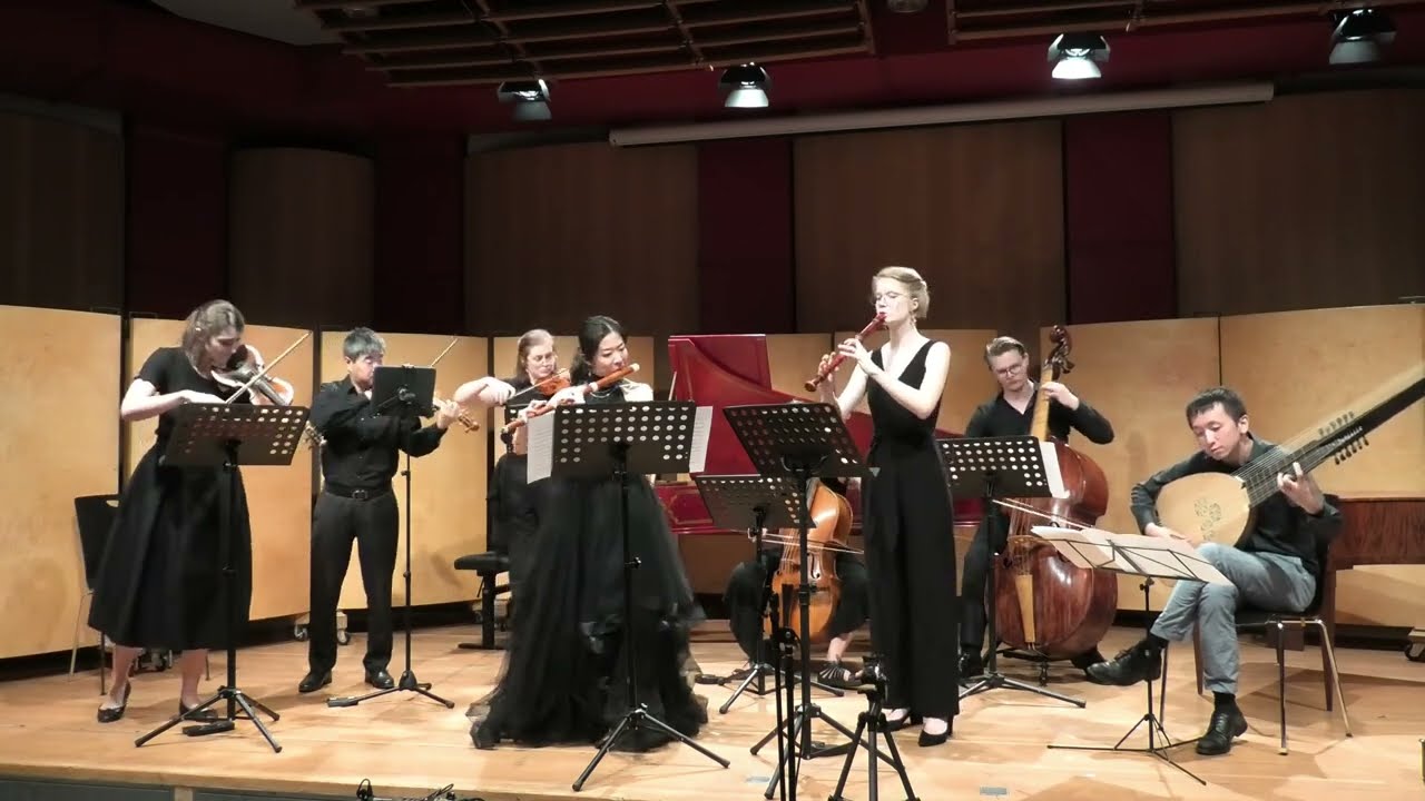 G. P. Telemann: Concerto for Recorder and Traverso in E Minor - Janna Schneider, Reona Kuwata