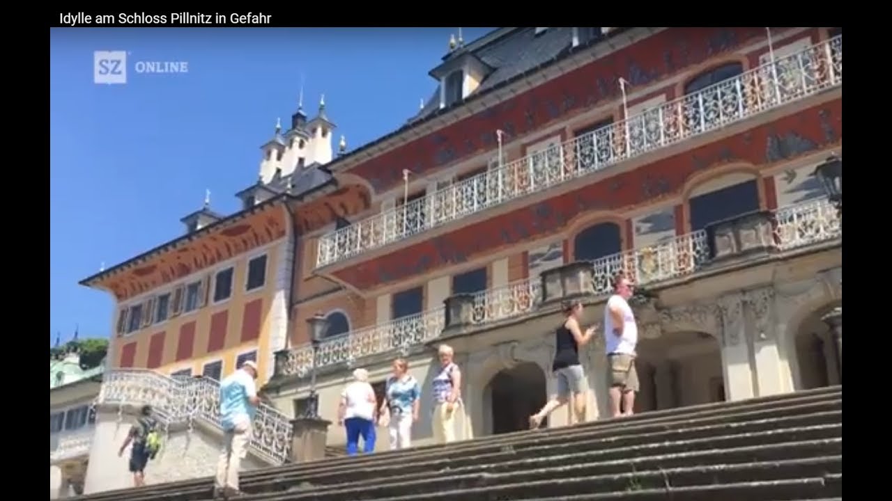 Idylle am Schloss Pillnitz in Gefahr