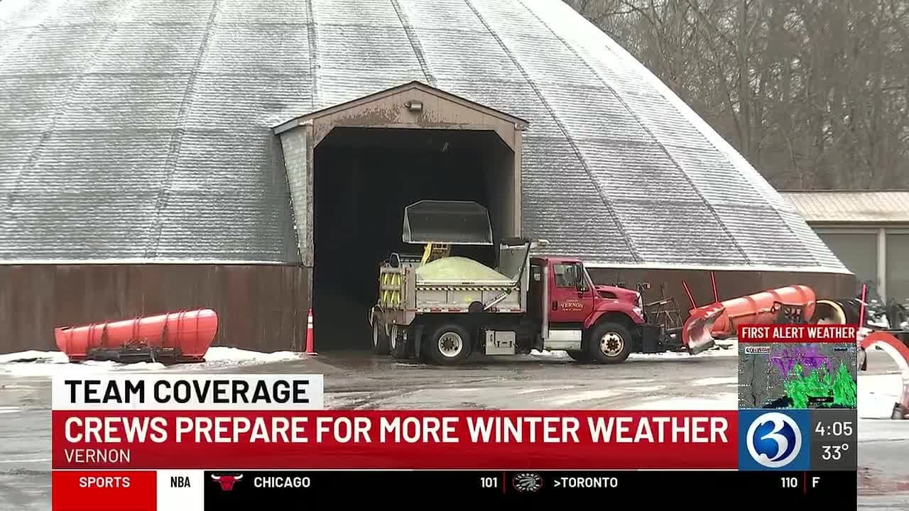Connecticut towns face depleted winter budgets as crews prepare for more snow