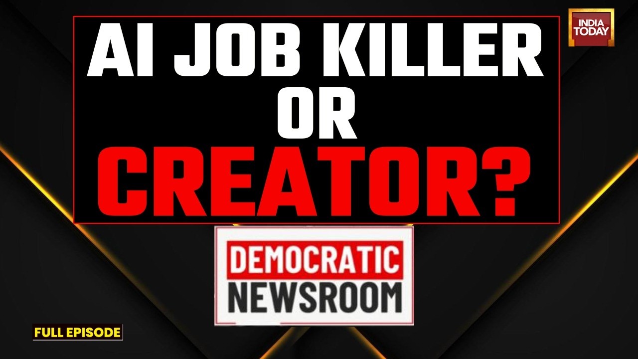 AI: Job Killer Or Career Creator? Democratic Newsroom Debate On Impact And India's Workforce