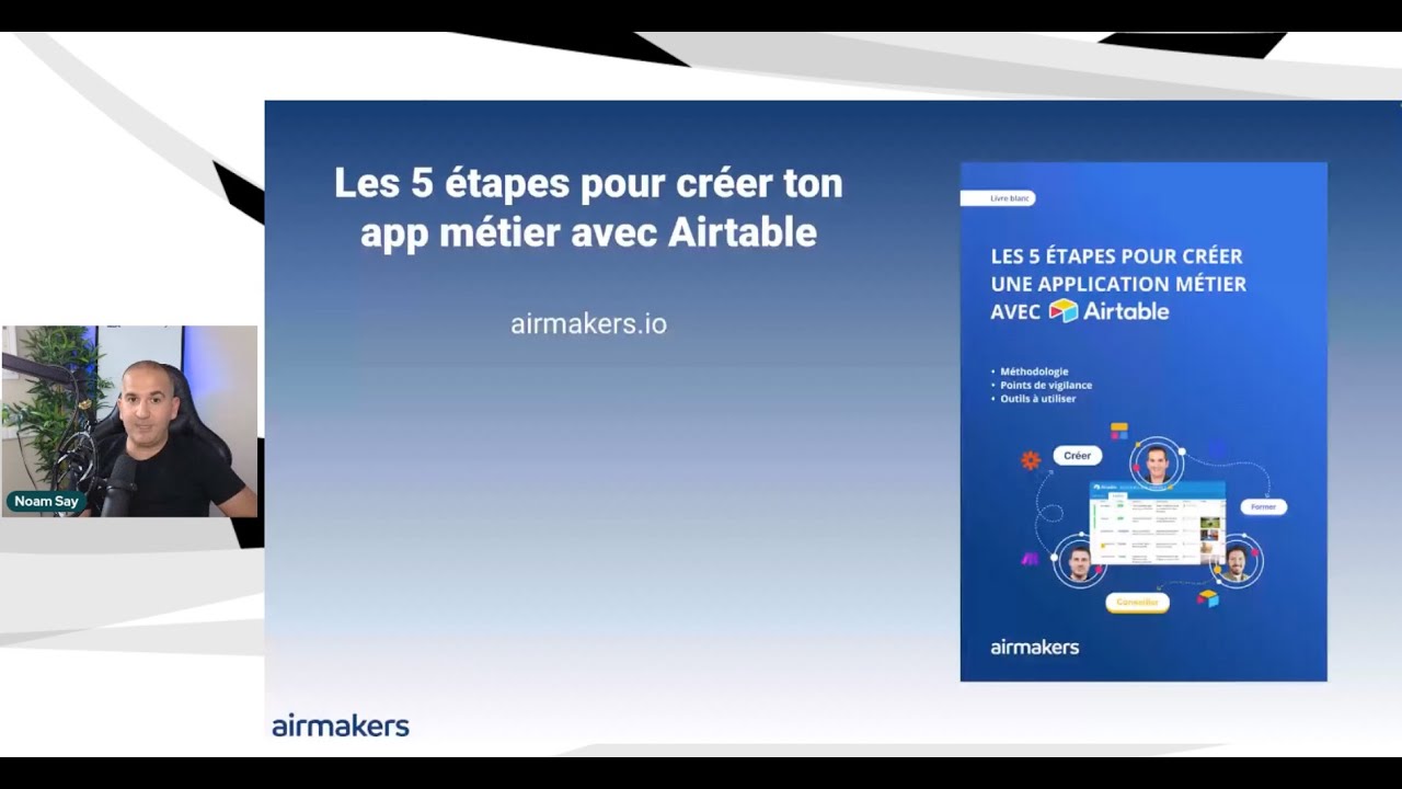 Les 5 étapes pour créer ton application métier avec Airtable
