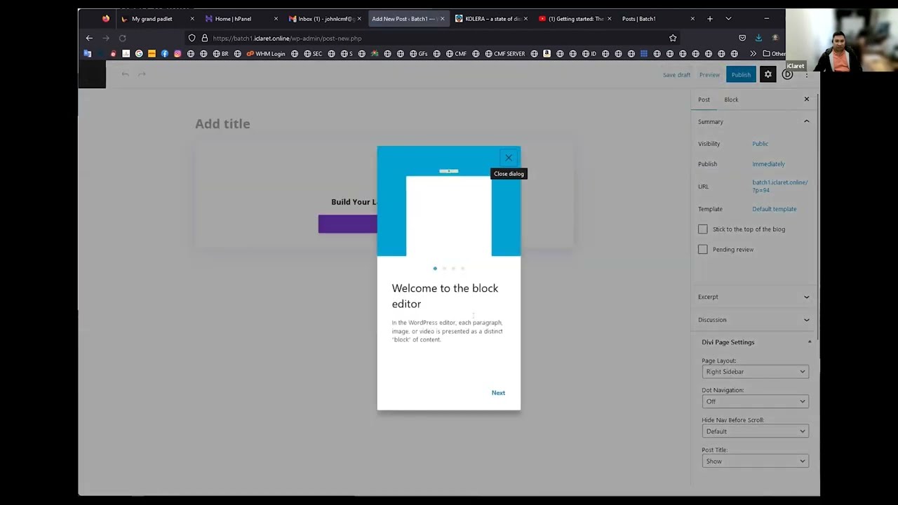 How to Create Posts in Default Editor while Divi Builder is active