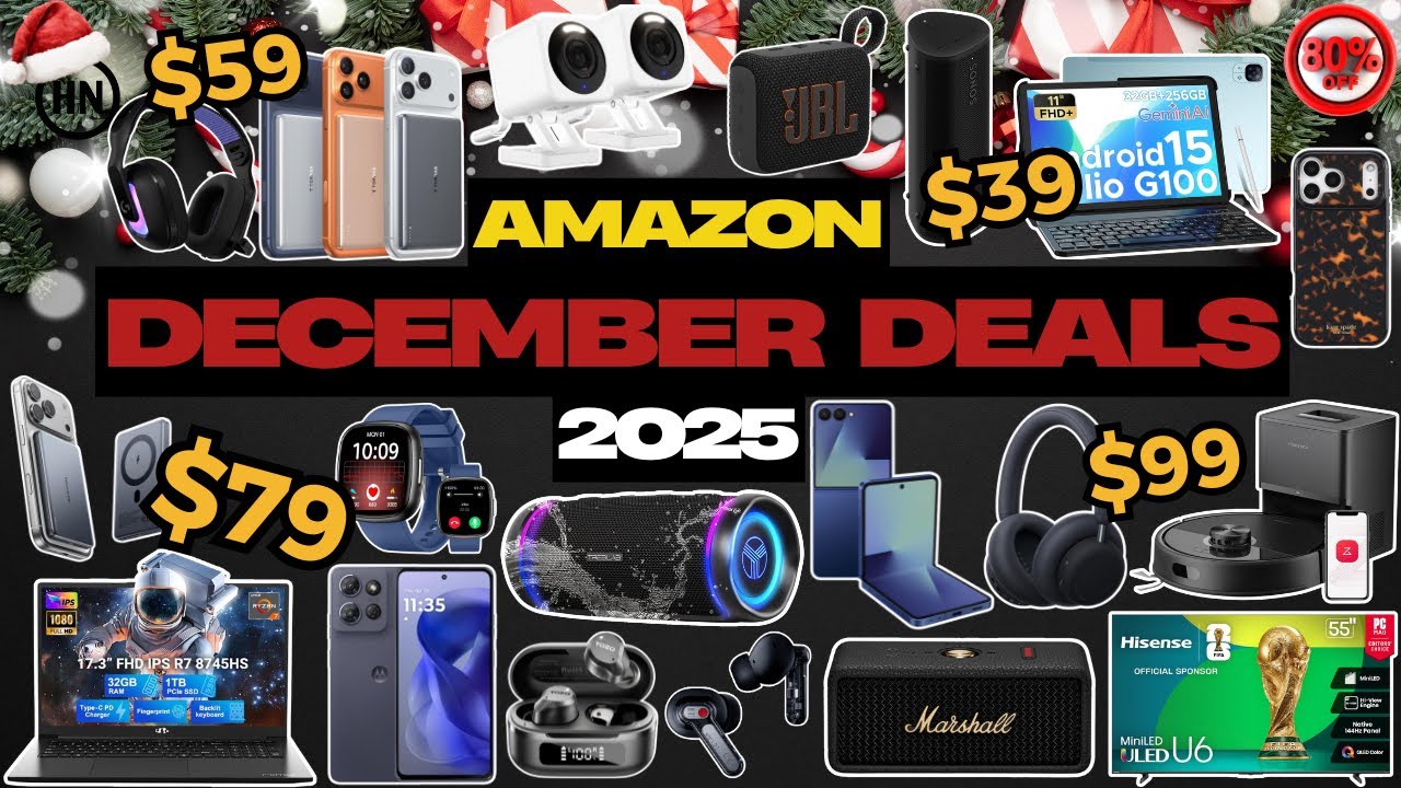 24 CRAZY Amazon December Deals 2025 – UPTO 80% OFF | HN Finds #amazonsale #amazondeals