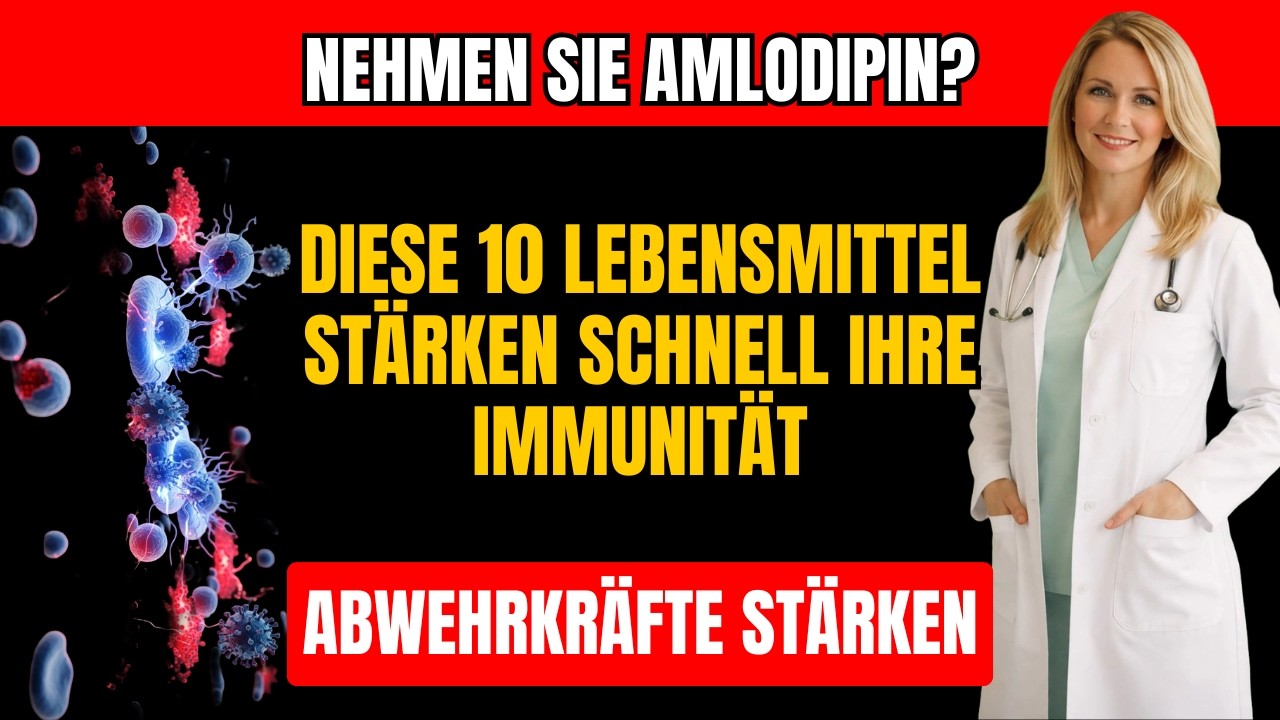 TSCHÜSS Schwache Immunität! 10 Vitamin-C-Lebensmittel die Ihren Körper bei Amlodipin Schützen
