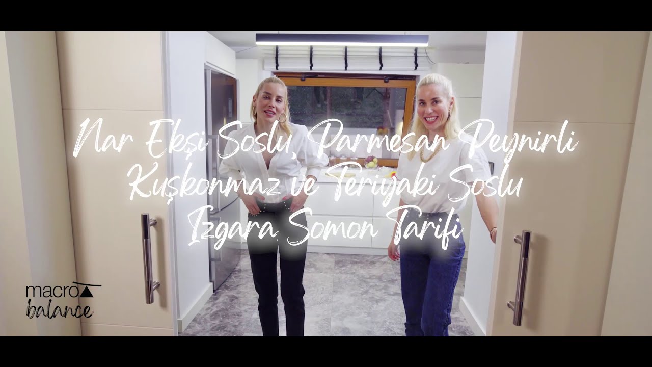 Hande Gülşen Yontunç ve Duygu Gülşen Tarablus'tan Teriyaki Soslu Izgara Somon Tarifi - Cilt Detoksu