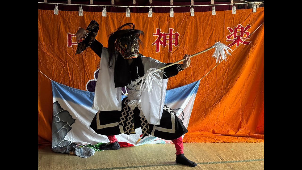 20250511備中神楽（吉備津）新山：太一や　公演（神光社）