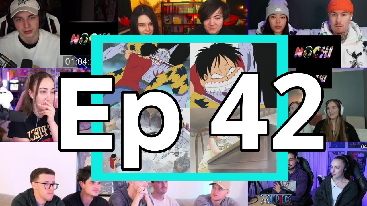 One Piece | Luffy Vs Arlong!! | Episode 42 | Reaction Mashup #animelatam #onepiecereactions