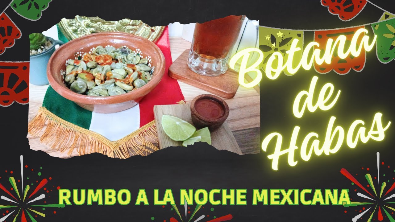 BOTANA DE HABAS IGUALITAS A LAS DEL ZÓCALO #cocina #nochemexicana #mexico #recetas #parati