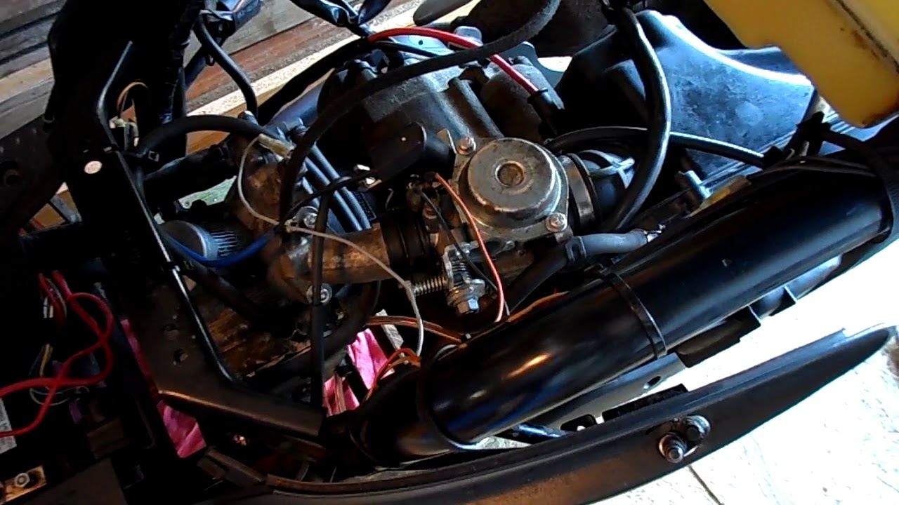 Yamaha Teos125 Motorstart