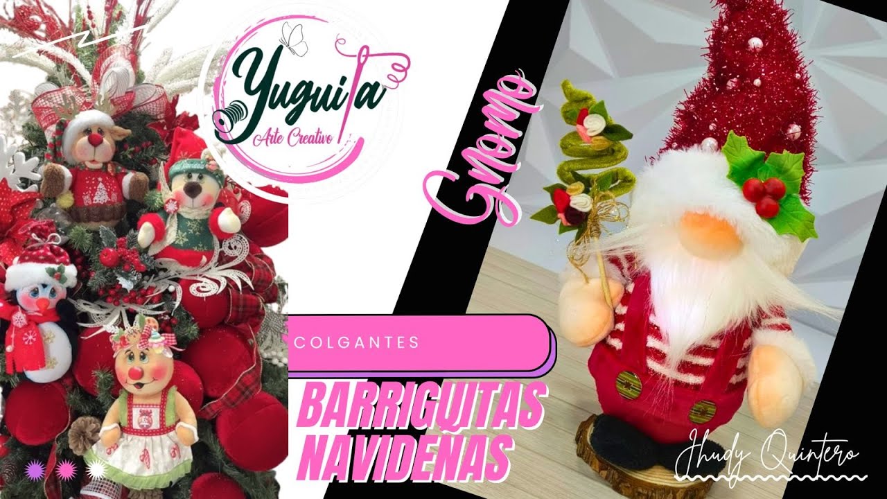 Colgante Barriguitas Navideñas GNOMO