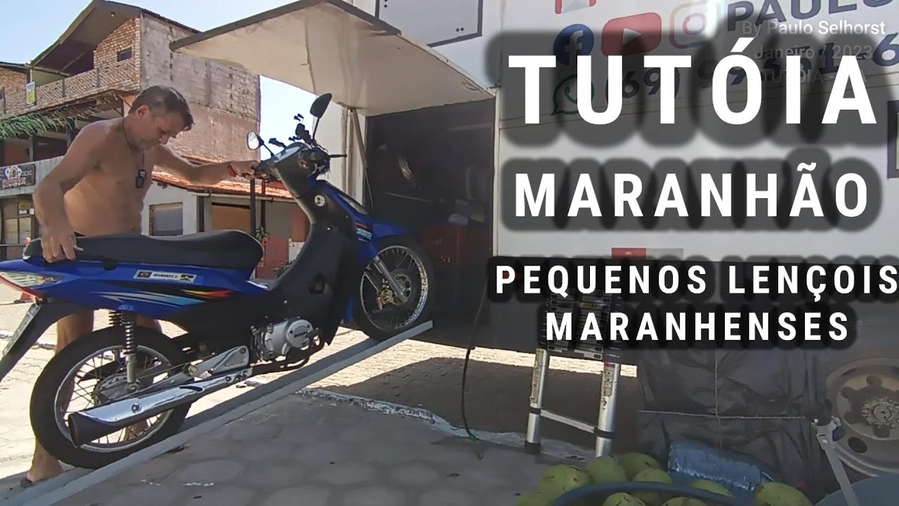 GARAGEM PARA A MOTO NO MOTORHOME@pauloselhorst