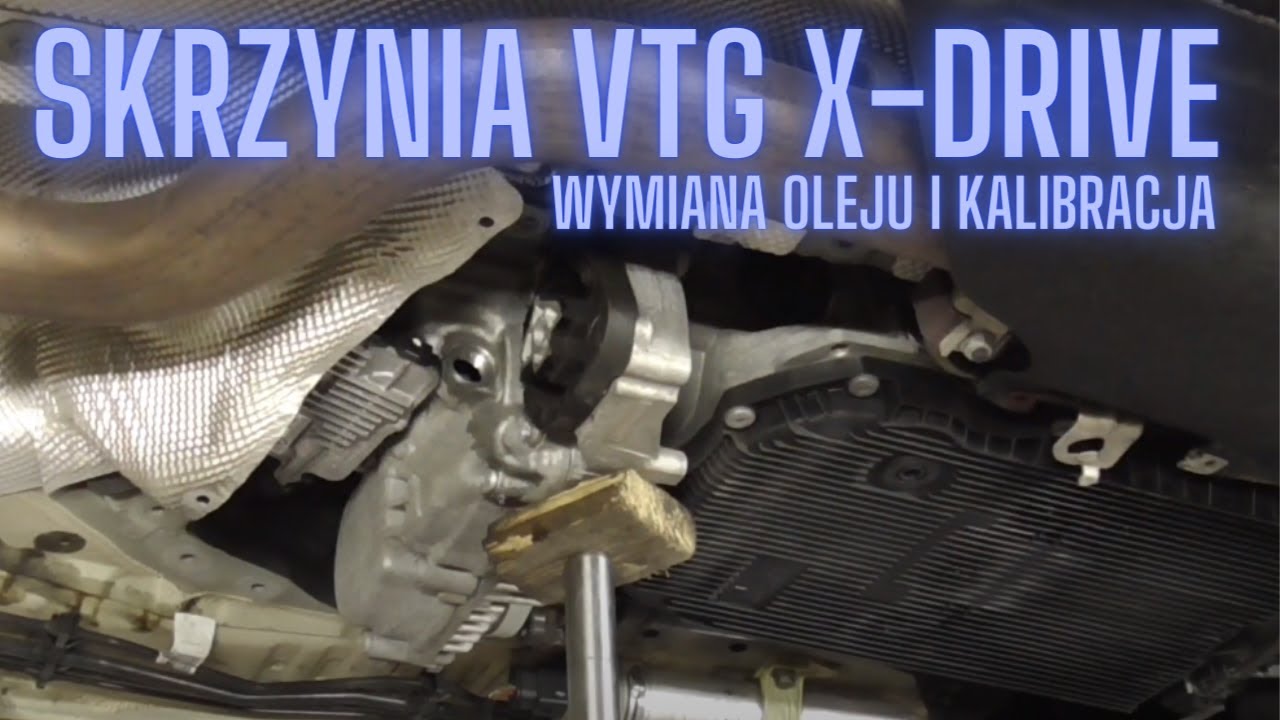 BMW F30 330d xdrive - Wymiana oleju w skrzyni VTG.