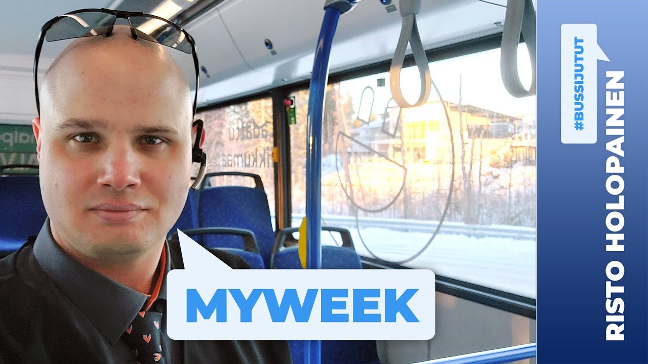 🚍 Bussinkuljettajan ty&ouml;viikko | MYWEEK #1